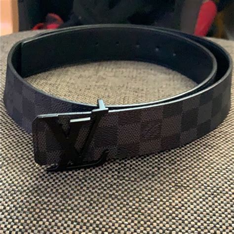 louis vuitton black friday belt|louis vuitton black checkered belt.